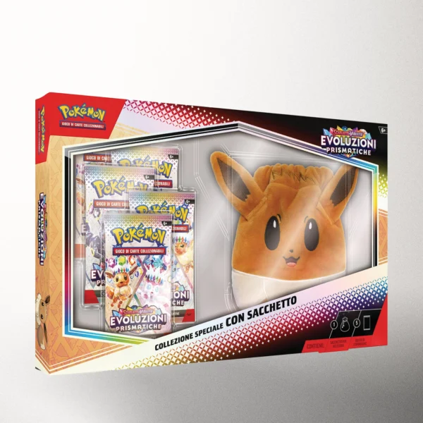 Collezione Speciale - Evoluzioni Prismatiche con Sacchetto Eevee (IT)